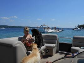 Traverse City MI Pontoon Boat Rentals